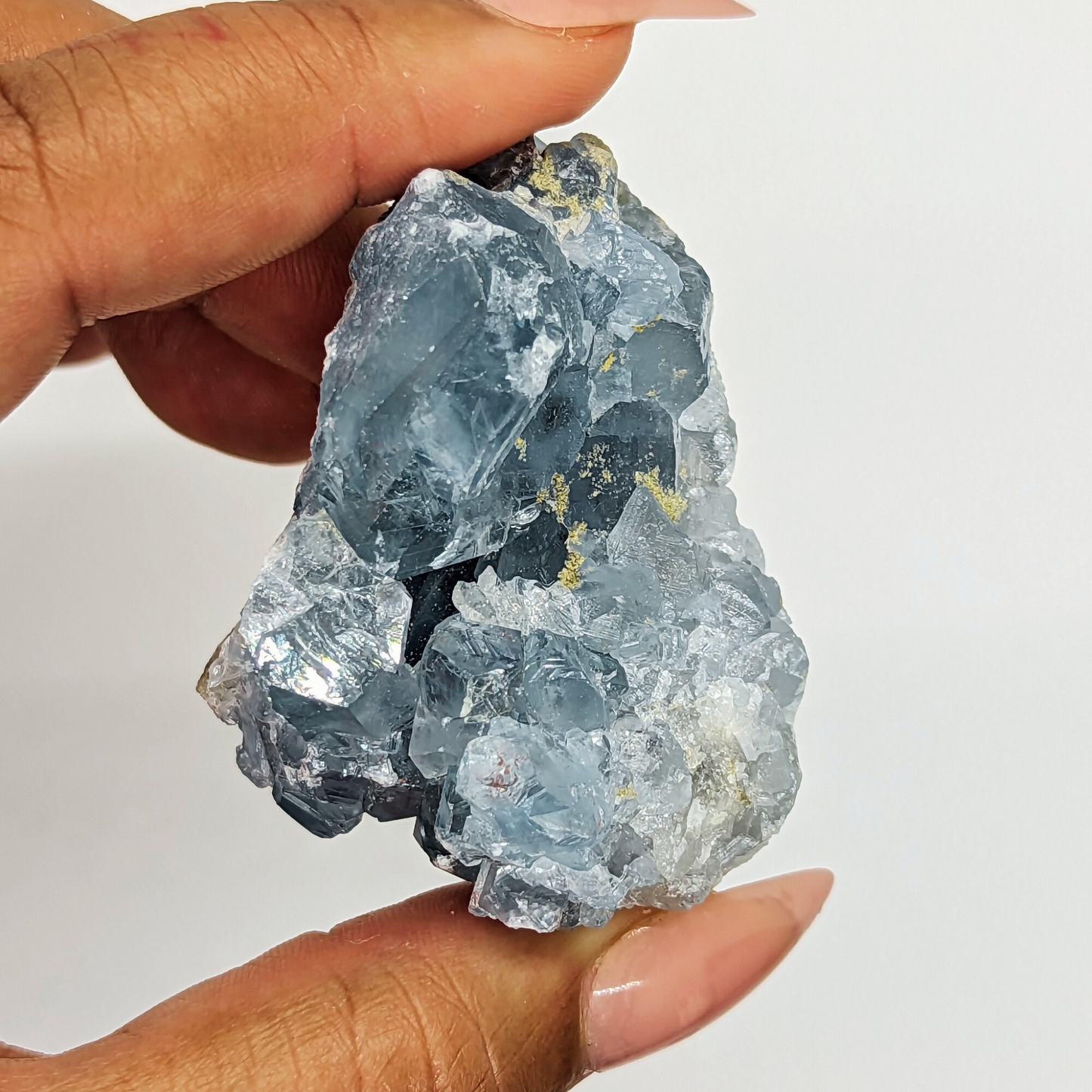 Blue Celestite Raw Cluster
