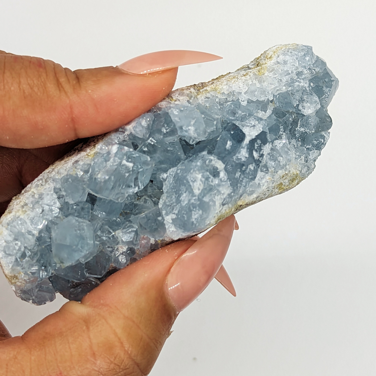 Blue Celestite Raw Cluster