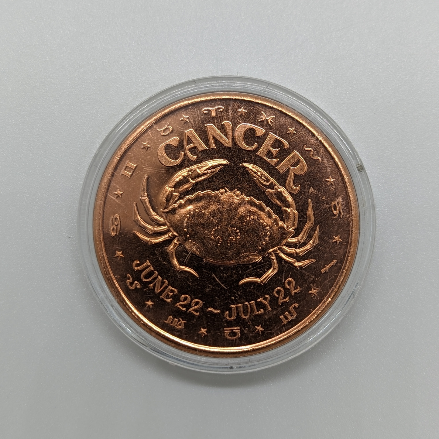 Zodiac Copper Coin