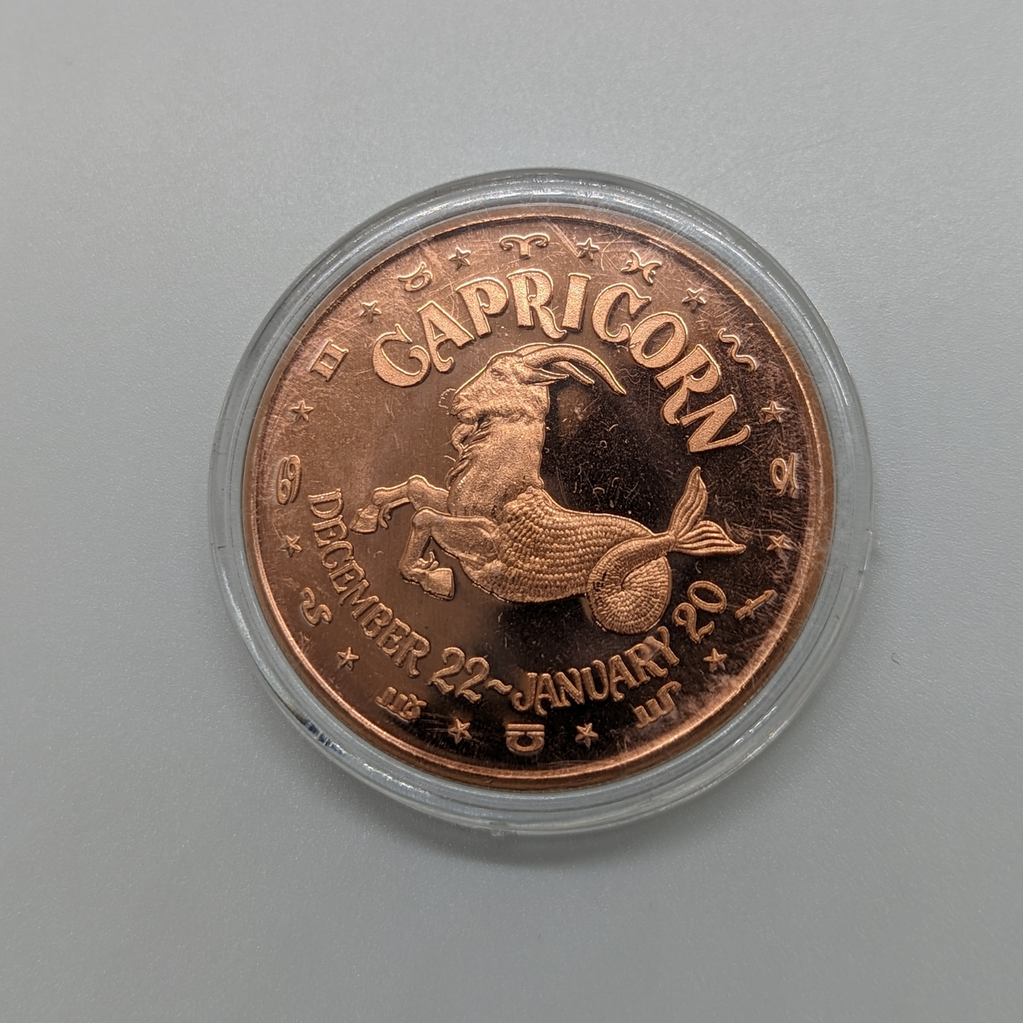 Zodiac Copper Coin