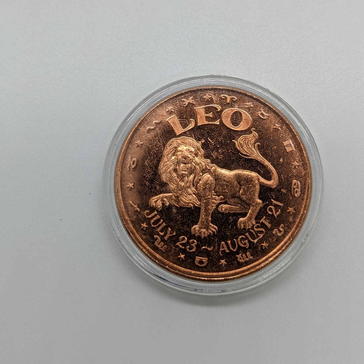 Zodiac Copper Coin