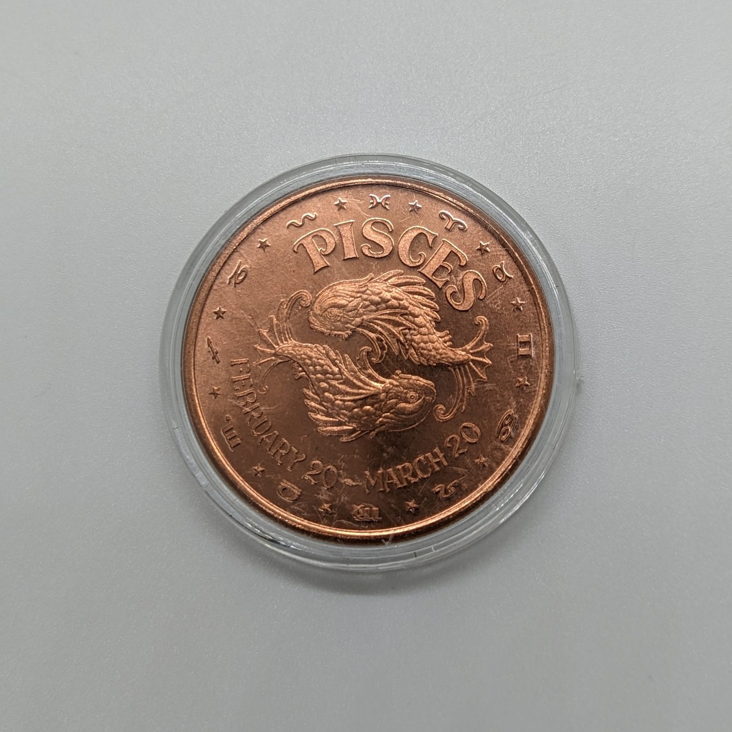 Zodiac Copper Coin