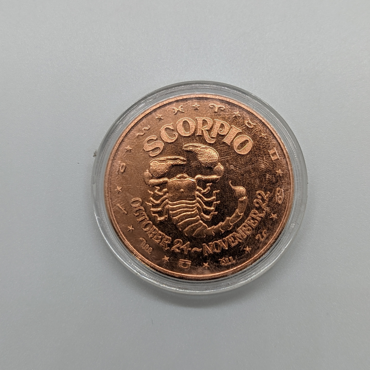 Zodiac Copper Coin