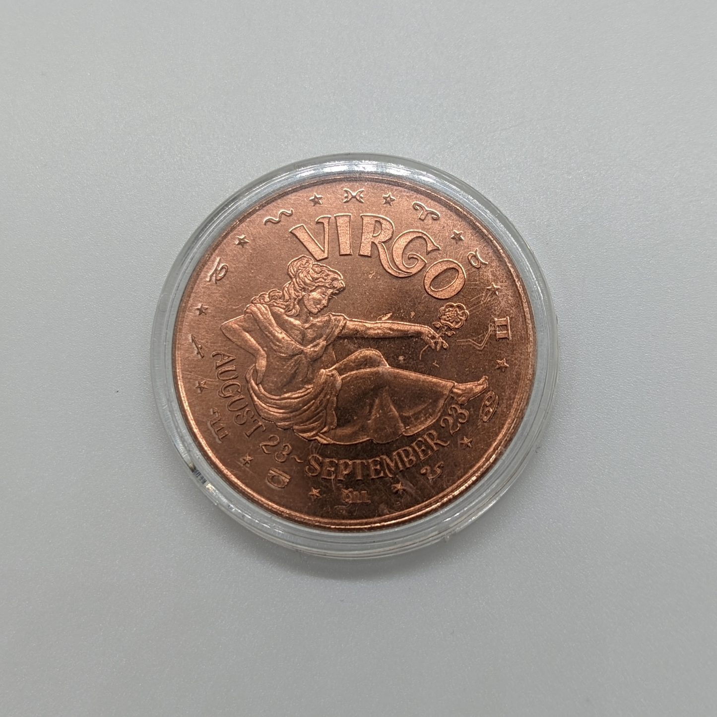 Zodiac Copper Coin